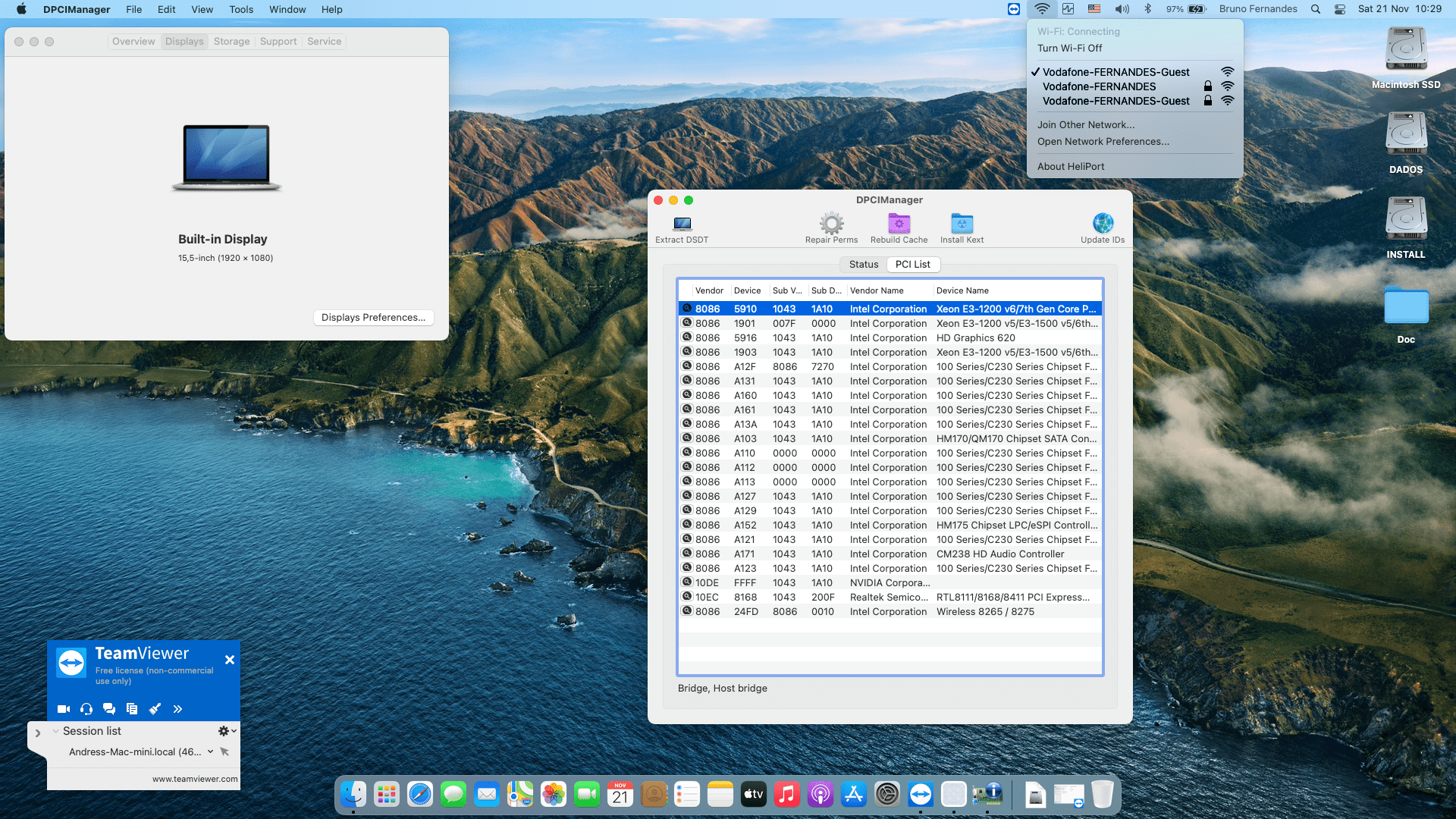 Asus N580VD 77A05DB1 [KabyLake   Intel HD 630 + I2C]   OpenCore 2